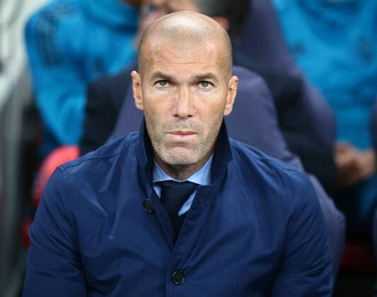 November 1, 2017 - London, United Kingdom - Zinedine Zidane Head Coach of Real Madrid CF.during ChampionS League Group H match between Tottenham Hotspur against Real Madrid at Wembley Stadium London on 1 Oct 2017 Tottenham Hotspur v Real Madrid - UEFA Champions League  - ZUMAn230 20171101_zaa_n230_483 Copyright: xKieranxGalvinx