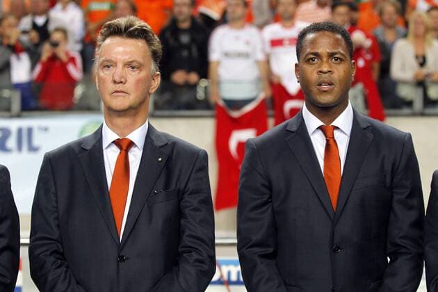 AMSTERDAM 07 09 2012 Stadium Arena WK qualification Netherlands Turkey 2 0 Louis van Gaal and Patrick Kluivert Netherlands Turkey