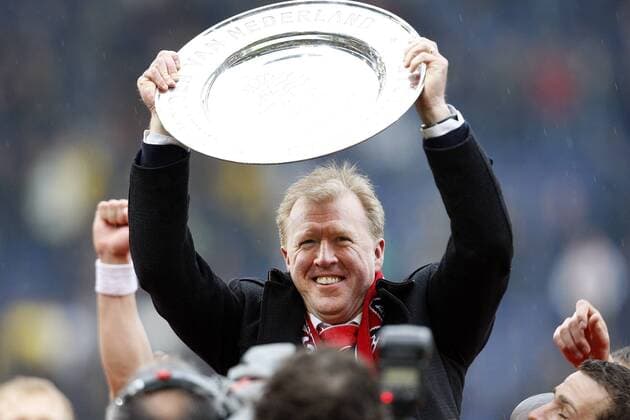 season 2009 2010 breda division 02 05 2010 nac twente steve mcclaren with champion scale nac twente football