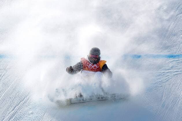 180212 Sarka Pancochova of the Czech Republic competes in the women s slopestyle finals during day three of the 2018 Winter Olympics on February 12 2018 in Pyeongchang Photo Carl S BILDBYR N code CS 57999 285  Copyright: CARLxSANDIN BB180212CS028