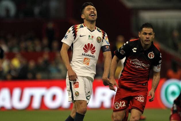 February 24, 2018 - EUM20180224DEP42.JPG.CIUDAD DE MEXICO SoccerFutbol-America.- Aspectos del partido entre las Ãguilas contra Xolos de Tijuana en el Estadio Azteca, como parte de la jornada 9 del torneo Clausura 2018 de la Liga Mx, 24 de febrero de 2018. Foto: Agencia EL UNIVERSALCarlos MejiaMAVC Latin News: February 24, 2018  - ZUMAu78_ 20180224_zaf_u78_105 Copyright: xElxUniversalx