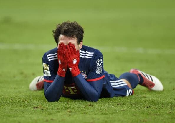 18 03 2018 Football 1 League 2017 2018 27 Round RB Leipzig FC Bayern Munich at Red Bull Arena Leipzig Mats Hummels FC Bayern Munich is disappointed