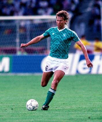 FIFA World Cup WM Weltmeisterschaft Fussball - Italia 1990 (Italy 1990) 4.7.1990, Stadio Delle Alpi, Turin, Italy. Semi-final West Germany v England. Guido Buchwald - West Germany Noxthirdxpartyxsales  (75034679)
