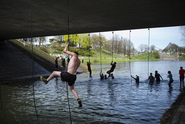 Spartan Race Olympiapark Muenchen 14 04 2018 Â