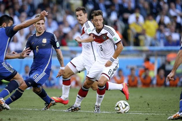 OEZIL Mesut Team Germany World Cup 2014 Brasil FIFA World Cup Brazil 2014 Final game Germany v Argentina 1 0 on 13 July 2014 in Rio de Janeiro