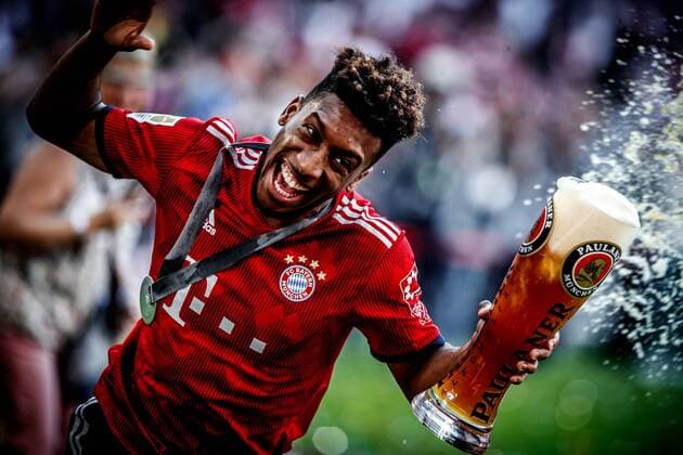 Kingsley Coman FC Bayern Muenchen 29 FC Bayern Muenchen vs VfB Stuttgart 1 Bundesliga Soccer 12 05 2018 FC Bayern Muenchen vs VfB Stuttgart 1 Bundesliga Soccer 12 05 2018 Muenchen Copyright: xLanger Eibner-Pressefotox EP_HLR