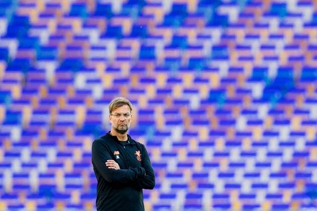 180525 Jürgen Klopp head coach of Liverpool during a training session on May 25, 2018 in Kyiv Photo Vegard Wivestad Grott BILDBYRAN Code VG 170176  Copyright: VEGARDxWIVESTADxGRoTT BB180525BB020