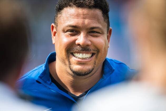180609 Ronaldo head coach of Brazil before the Match match between Norway 1998 and Brazil 1998 on June 9, 2018 in Oslo Photo Jon Olav Nesvold BILDBYRAN Code JE 160271  Copyright: JONxOLAVxNESVOLD BB180609JE003