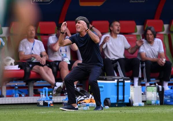 FIFA World Cup 2018 Preliminary Round Group F South Korea Germany 27 06 2018 Coach Joachim Loew Germany