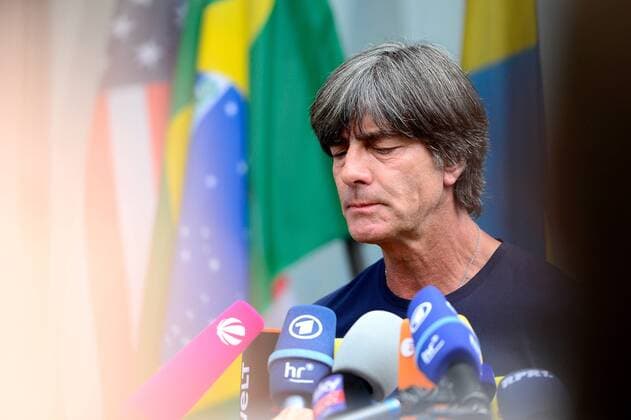 28 06 2018 xkaix Football World Cup 2018 Arrival of the German national team DFB in Frankfurt emporer Joachim Loew National coach Frankfurt kp