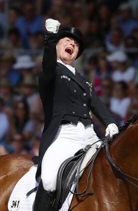 Aachen Riding Dressage Grand Prix Freestyle CDIO Deutsche Bank Prize Grand Prix of Aachen Isabell Werth GER on Emilio