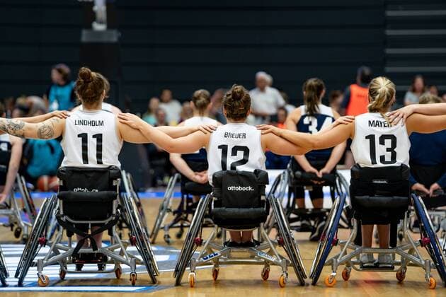 Wheelchair basketball World Cup 2018 in Hamburg Group stage Women Germany GER against United States of America USA Wheelchair basketball World Cup 2018 in Hamburg Group stage Women Germany GER against United States of America USA Hamburg Hamburg Germany Edeloptics Arena