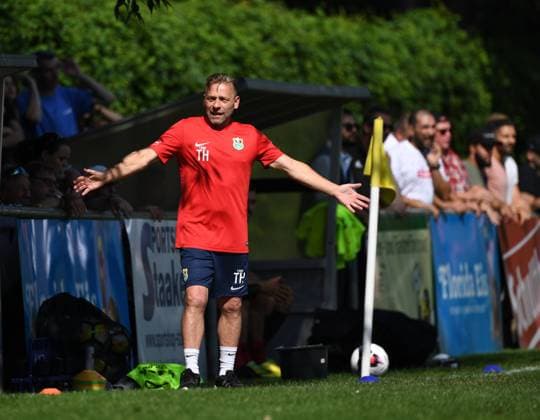 Soccer Men Season 2018 2019 Landesliga Berlin 2 Division 1 Gameday FC Spandau 06 Berlin United Manager Thomas Häßler Berlin United 19 08 2018 Copyright: xMatthiasxKochx