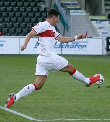 VfB Stuttgart SpVgg Greuther Fürth Germany Großaspach 07 09 2018 Football Season 2018 2019 3 Leagues Cup in Großaspach VfB Stuttgart SpVgg Greuther Fuerth Mario Gomez VFB Stuttgart