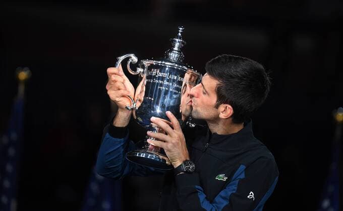 2018 US Open Grand Slam New York USA Mens Final Djokovic Novak Serbia 2018 Us Open