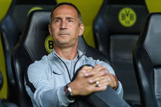 Coach Adi Huetter Eintracht Frankfurt at the Bundesliga match between Borussia Dortmund and Eintracht Frankfurt on 14 09 2018 DFL regulations Borussia Dortmund vs SG Eintracht Frankfurt Soccer Bundesliga 14 09 2018 Dortmund Copyright: xSchuelerx xEibnerx-xPressefotox EP_EER