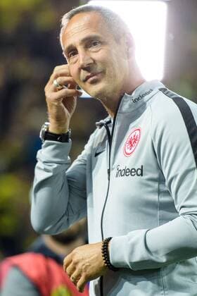Coach Adi Huetter Eintracht Frankfurt at the Bundesliga match between Borussia Dortmund and Eintracht Frankfurt on 14 09 2018 DFL regulations Borussia Dortmund vs SG Eintracht Frankfurt Soccer Bundesliga 14 09 2018 Dortmund Copyright: xSchuelerx xEibnerx-xPressefotox EP_EER