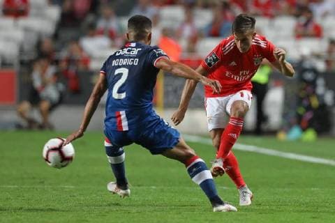 September 23, 2018 - Lisbon, Lisbon, Portugal - Franco Cervi of SL Benfica seen in action during the League NOS 2018 19 football match between SL Benfica vs Desp. Aves. SL Benfica vs Desp. Aves in Lisbon, Portugal - 23 Sept 2018 - ZUMAs197 85655839st Copyright: xDavidxMartinsx
