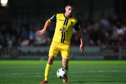 Soccer Regional League Season 13 Matchday SC Verl Alemannia Aachen on 12 10 2018 at Sportclub Arena in Verl Steven Rakk Aachen xRx