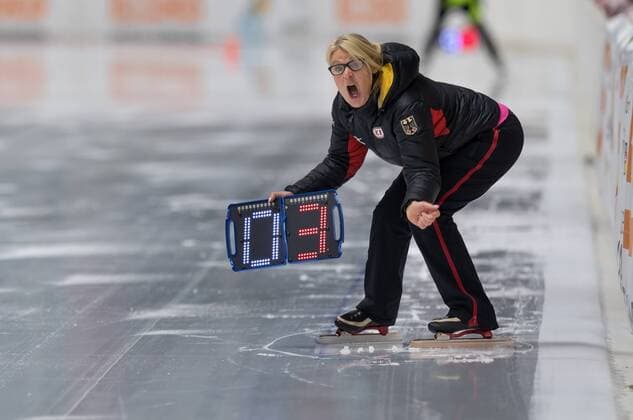 EISSCHNLLAUF Gunda Niemann Stirnemann on 02 11 2018 during the German championship single course in the Max Aicher Arena Inzell Germany