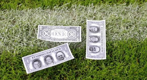 2 Soccer Bundesliga Season 2018 2019 12 Matchday Hamburger SV 1 FC Koeln at Volksparkstadion Fan protest against DFB paper tickets on the pitch DFL REGULATIONS PROHIBIT ANY USE OF PHOTOGRAPHS AS IMAGE SEQUENCES AND OR QUASI VIDEO