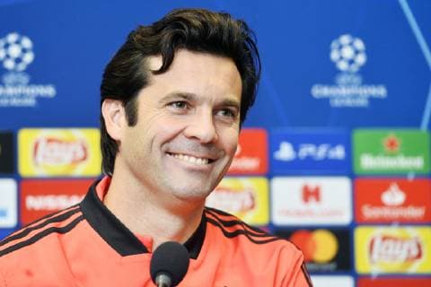 Coach SANTIAGO SOLARI of Real Madrid speaks during the press conference PK Pressekonferenz prior to 4th round Football Champions League group G match: Viktoria Plzen vs Real Madrid in Pilsen, Czech Republic, November 6, 2018. (CTKxPhoto MiroslavxChaloupka) CTKPhotoP201811060929701  cha14