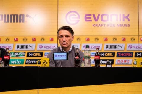 10 11 2018 xkvx Football 1 Bundesliga Borussia Dortmund FC Bayern Muenchen emspor v l Coach Niko Kovac FCB FC Bayern Muenchen DFL DFB REGULATIONS PROHIBIT ANY USE OF PHOTOGRAPHS as IMAGE SEQUENCES and or QUASI VIDEO Dortmund