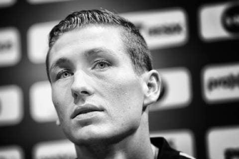 Belgium s Hans Vanaken pictured during a press conference PK Pressekonferenz of Belgian national team Nationalteam the Red Devils, in Tubize, Monday 12 November 2018. Belgium is preparing for two Nation League matches, against Iceland and Switzerland. BRUNOxFAHY  x05468521x