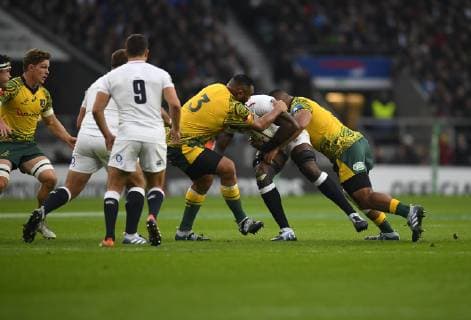 November 25, 2018 - London, England, United Kingdom - Englands Mary Itoje seen in action during the England v Australia Quilter Internationals at the Twickenham in London. England Vs Australia Rugby in London, UK - 25 Nov 2018 - ZUMAs197 87038339st Copyright: xGrahamxGlendinningx