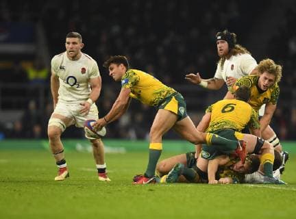 November 25, 2018 - London, England, United Kingdom - Australia s Nick Phipps seen in action during the England v Australia Quilter Internationals at the Twickenham in London. England Vs Australia Rugby in London, UK - 25 Nov 2018 - ZUMAs197 87038351st Copyright: xGrahamxGlendinningx