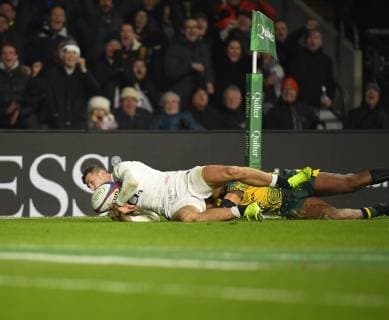 November 25, 2018 - London, England, United Kingdom - England s Jonny May seen in action during the England v Australia Quilter Internationals at the Twickenham in London. England Vs Australia Rugby in London, UK - 25 Nov 2018 - ZUMAs197 87038491st Copyright: xGrahamxGlendinningx