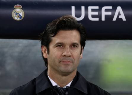 November 27, 2018 - Rome, Italy - AS Roma v FC Real Madrid : UEFA Champions League Group G.Real Madrid manager Santiago Solari at Olimpico Stadium in Rome, Italy on November 27, 2018. AS Roma v Real Madrid - UEFA Champions League Group G  - ZUMAn230 20181127_zaa_n230_815 Copyright: xMatteoxCiambellix