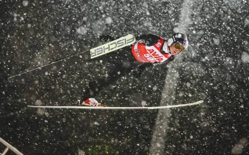 30 11 2018 Nordic Center Nizhny Tagil RUS FIS World Cup Ski Jump Nizhny Tagil in picture Andreas Wellinger GER Andreas Wellinger of Germany during FIS Ski jumping World Cup at the Nordic Center in Nizhny Tagil Russia on 2018 11 30 Nizhny Tagil  EX_tad