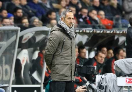 Trainer Adi Hütter Eintracht Frankfurt 22 12 2018 Eintracht Frankfurt vs. FC Bayern Munich Commerzbank Arena DISCLAIMER DFL regulations prohibit any use of photographs as image sequences and or quasi video