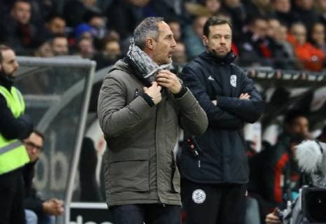 Trainer Adi Hütter Eintracht Frankfurt 22 12 2018 Eintracht Frankfurt vs. FC Bayern Munich Commerzbank Arena DISCLAIMER DFL regulations prohibit any use of photographs as image sequences and or quasi video
