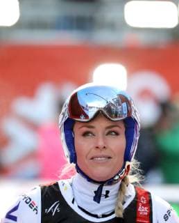 FIS Alpine World Championships 2019 Super G of the women in Are Lindsey Vonn USA Are Tirol Sweden WM course
