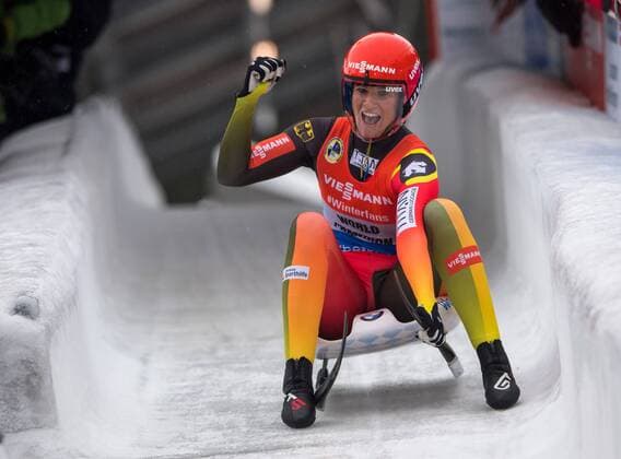 10 02 2019 Oberhof World Cup womens sled Natali Geisenberger GER