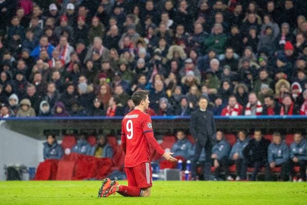 13 03 2019 Allianz Arena Muenchen GER UEFA CL FC Bayern Muenchen vs. FC Liverpool Round of 16 2nd leg match between FC Bayern Muenchen and FC Liverpool at the Allianz Arena in Muenchen Germany on 2019 03 13 Munich  EX_GRO