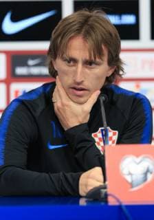 Croatia National football team - press conference PK Pressekonferenz 20.03.2019. , Zagreb - Zlatko Dalic and Luka Modric held a press conference ahead of qualifying matches for Euro 2020 against Azerbejdzana and Hungary. Luka Modric  MarkoxPrpic PIXSELL