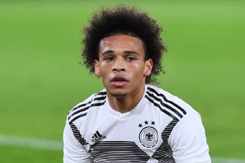 Football international Germany Serbia on 20 03 2019 at the Volkswagen Arena in Wolfsburg Leroy Sane Germany DFB regulations prohibit any use of photographs as image sequences and or quasi video xRx