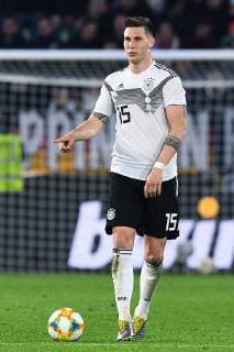 Football international Germany Serbia on 20 03 2019 at the Volkswagen Arena in Wolfsburg Niklas Süle Germany DFB regulations prohibit any use of photographs as image sequences and or quasi video xRx