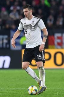 Football international Germany Serbia on 20 03 2019 at the Volkswagen Arena in Wolfsburg Niklas Süle Germany DFB regulations prohibit any use of photographs as image sequences and or quasi video xRx