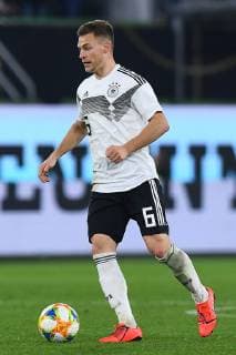 Football international Germany Serbia on 20 03 2019 at the Volkswagen Arena in Wolfsburg Joshua Kimmich Germany DFB regulations prohibit any use of photographs as image sequences and or quasi video xRx