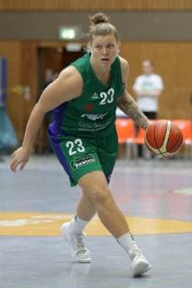 Göttingen Sporthalle Felix Klein Gymnasium 23 09 18 Basketball DBBL Season 2018 19 DBBL Cup Round 2 Flippo Baskets BG 74 Göttingen vs. Chemcats Chemnitz Picture 23 Klaudia Grudzien Flippo Baskets BG 74 xsmmpJPGx