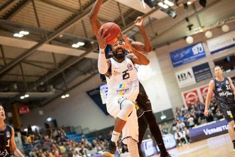 easycredit Basketball Bundesliga 33 matchday on 10 5 2019 between Science City Jena and HAKRO Merlins Crailsheim Mitte Dru Joyce Jena at Korbleger Sparkassen Arena Jena