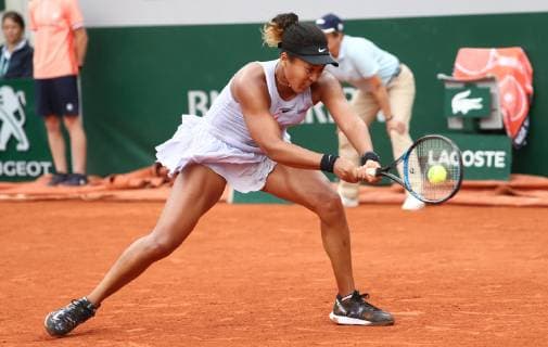Japanese Naomi Osaka pictured in action during the match between Japanese Noami Ozaka WTA, Tennis Damen 1) and Victoria Azarenka, in the women s singles second round at the Roland Garros French Open tennis tournament, in Paris, France, Thursday 30 May 2019. The main draw of this year s Roland Garros Grand Slam takes place from 26 May to 9 June. VIRGINIExLEFOUR  x91583405stx