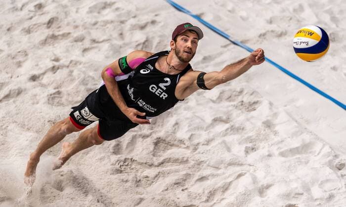FIVB World Tour Ostrava Open, 01 06 2019 Clemens Wickler GER FIVB World Tour Ostrava Open on 01 06 2019, Ostrava xPWx