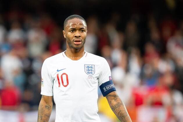 Guimaraes, Portugal, 06 06 2019, UEFA Nations League, semi-finals, Netherlands England, Raheem Sterling ENG watching Defodi 01053042615 Defodi-053 DF???L REGULATIONS PROHIBIT ANY USE OF PHOTOGRAPHS AS IMAGE SEQUENCES AND OR QUASI-VIDEO.