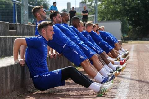 Football 3 League Season 2019 2020 Training MSV Duisburg Duisburg, Duisburg, BSA Westender Strasse, 09 07 2019, DFB regulations prohibit any use of photographs as image sequences and or quasi video Duisburg BSA Westender Strasse Nordrhein Westfalen Germany