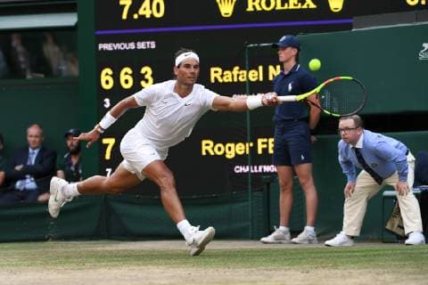Wimbledon 2019 Rafael Nadal , Spain